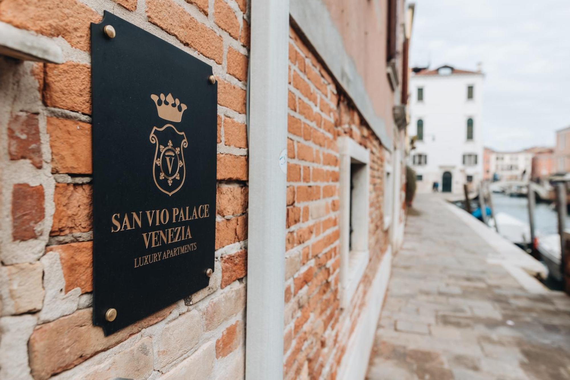 San Vio Palace Luxury Apartments Benátky Exteriér fotografie